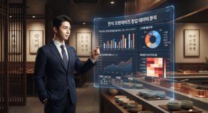 한식 프랜차이즈 창업 비용 데이터 분석